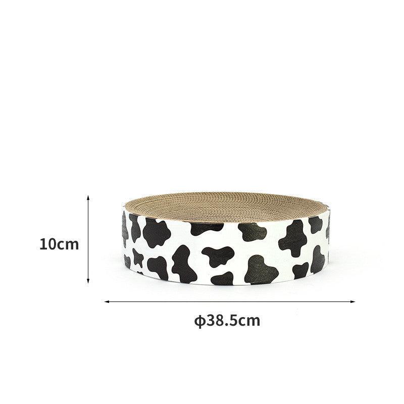 The Ultimate Cat Oasis: Round Corrugated Cat Scratcher