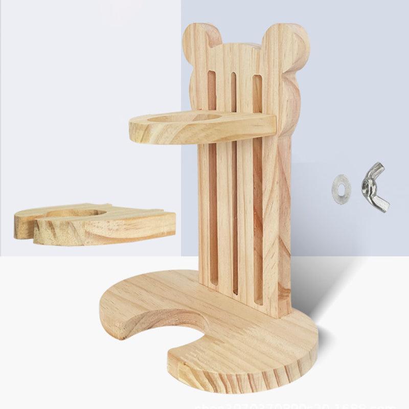 Adjustable Height Wooden Hamster Water Dispenser