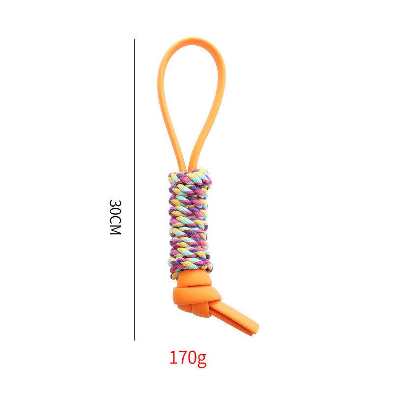 Durable Tpr Dog Chew Toy For Teeth Cleaning And Molar Bite Resistance
