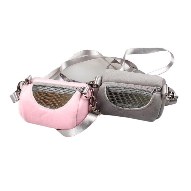 Cozy Diamond Velvet Small Pet Takeaway Bag