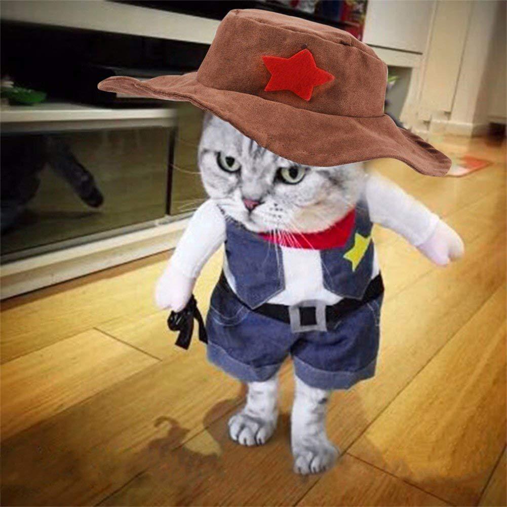 Denim Cowboy Pet Costume