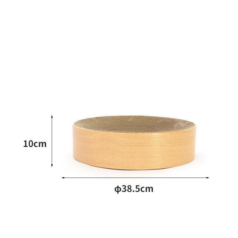 The Ultimate Cat Oasis: Round Corrugated Cat Scratcher