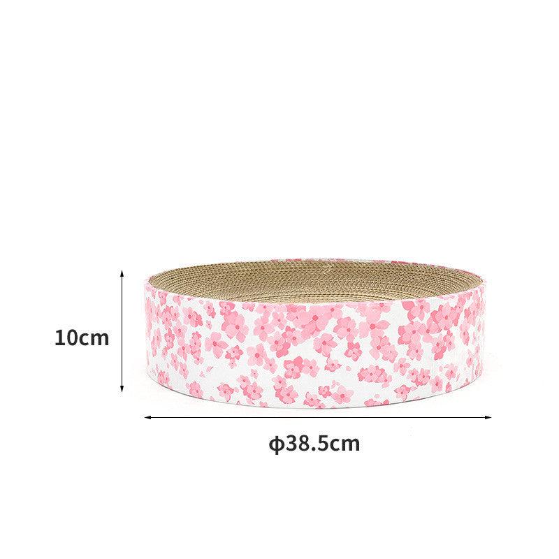 The Ultimate Cat Oasis: Round Corrugated Cat Scratcher