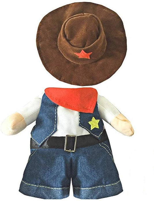 Denim Cowboy Pet Costume